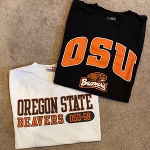 Oregon State Beavers T-Shirts (2)